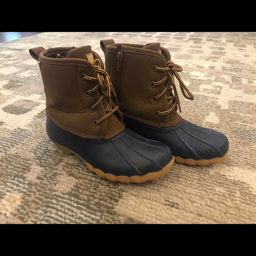 Boys Tommy Hilfiger Duck Boots